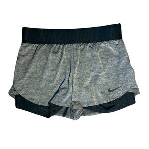 Heather Gray Nike Court Tennis Shorts Women's Medium